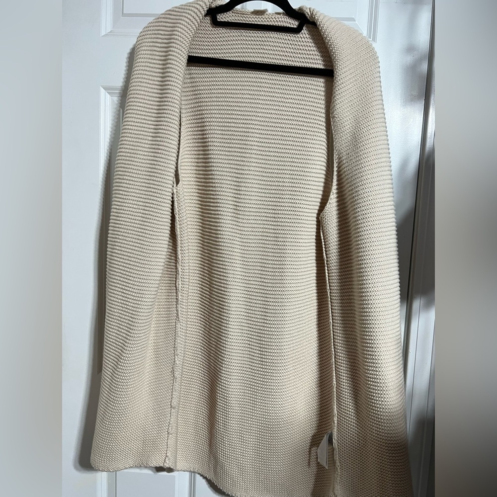 GAP Cream Open-Front Cardigan - Picture 4 of 5